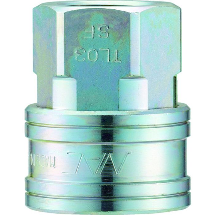 ナック クイックカップリング TL型 鋼鉄製 オネジ取付用(Tcode:3644774)