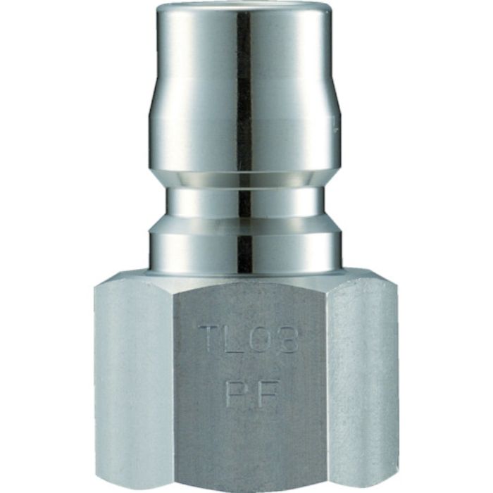 ナック クイックカップリング TL型 ステンレス製 オネジ取付用プラグ R1/2(Tcode:3644871)