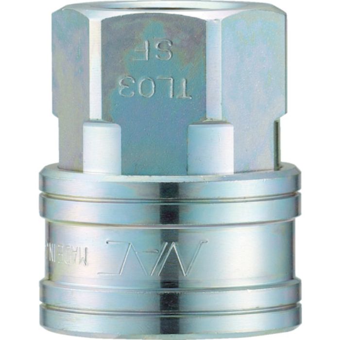 ナック クイックカップリング TL型 鋼鉄製 オネジ取付用(Tcode:3645096)