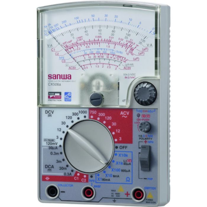 SANWA 多機能型アナログマルチテスタ(Tcode:8162950)