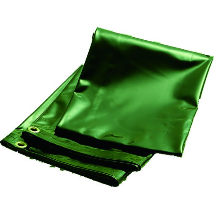 TRUSCO 溶接遮光シートのみ 0.35T×W1470×H1470 深緑(Tcode:4875303)
