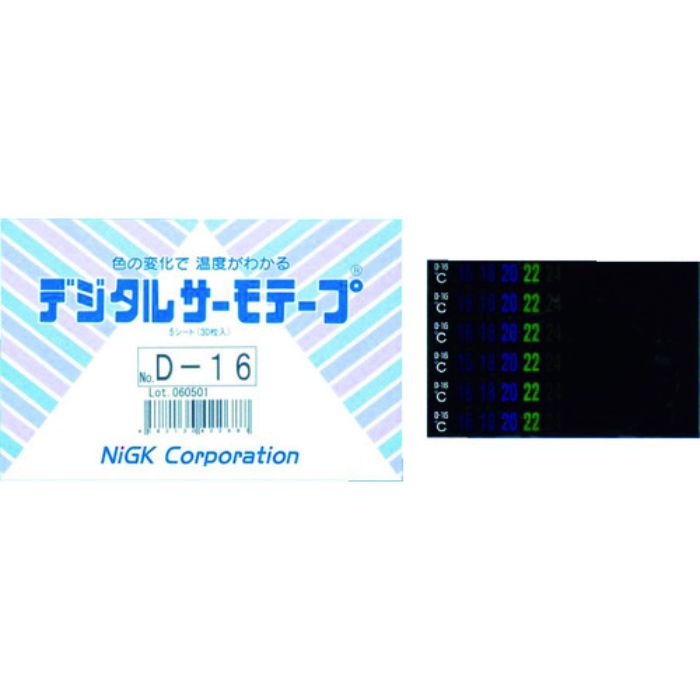 日油技研 デジタルサーモテープ 可逆性(Tcode:7515774)