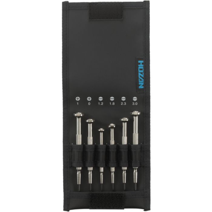 HOZAN 精密ドライバーセット 6本組(Tcode:3448436)