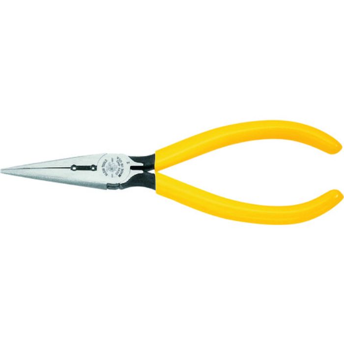 KLEIN ロングノーズプライヤー サイドカット 170mm 皮むき穴付(Tcode:1952072)