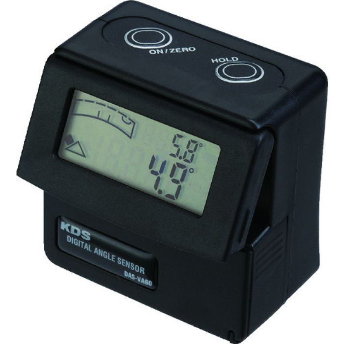 KDS 勾配計 デジタルアングルセンサーVA60 長さ56×高さ60×厚さ33mm(Tcode:7567553)