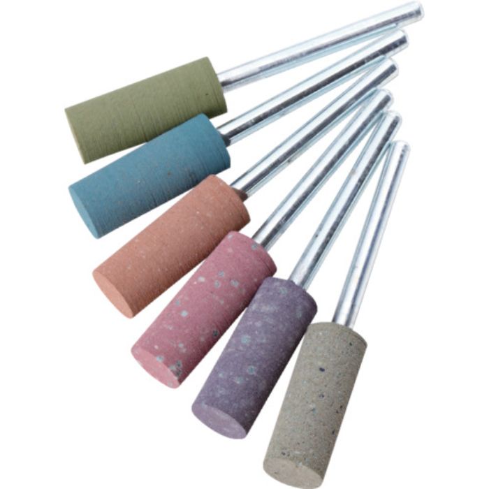 ミニモ 研削用ゴム砥石 GCハード #80 φ8 (10本入)(Tcode:8568903)