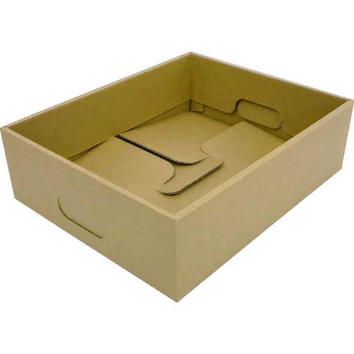 TRUSCO 段ボール製 A4収納ボックス本体 S 高さ104タイプ(Tcode:2074971)