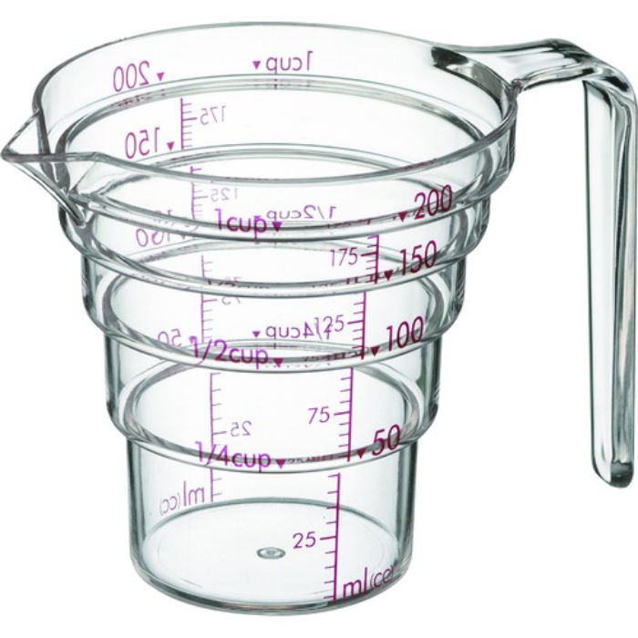 TRUSCO 段々計量カップ200ML(Tcode:1611102)