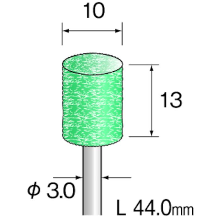 ミニモ ユニポリッシュ ミディアム#600 φ10 (10本入)(Tcode:8527002)