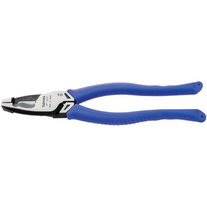 スリーピークス 電工Fペンチ 220mm(Tcode:4361059)