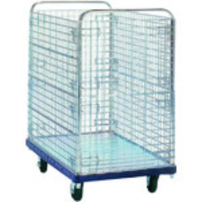 ダンディ スチール台車 ダンディDシリーズ タイプDG 高カゴ台車 6インチキャスター仕様 W1200×D750(Tcode:2082488)