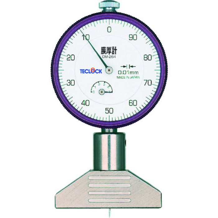 テクロック ダイヤルデプスゲージ 測定範囲0〜5mm(Tcode:3311007)