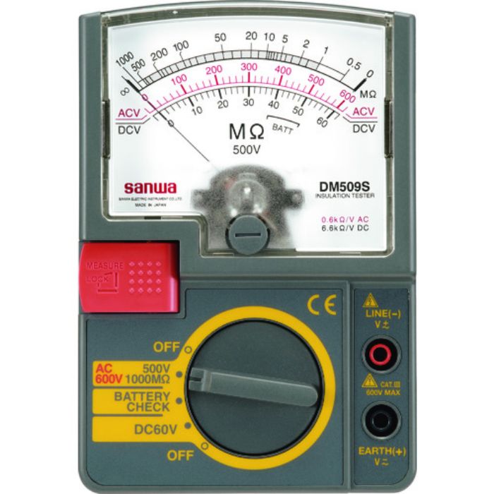 SANWA アナログ絶縁抵抗計(Tcode:8291258)