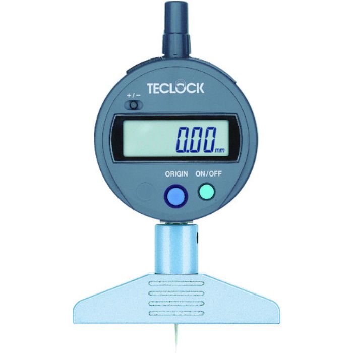 テクロック デジタルデプスゲージ 測定範囲0〜12mm(Tcode:4514882)