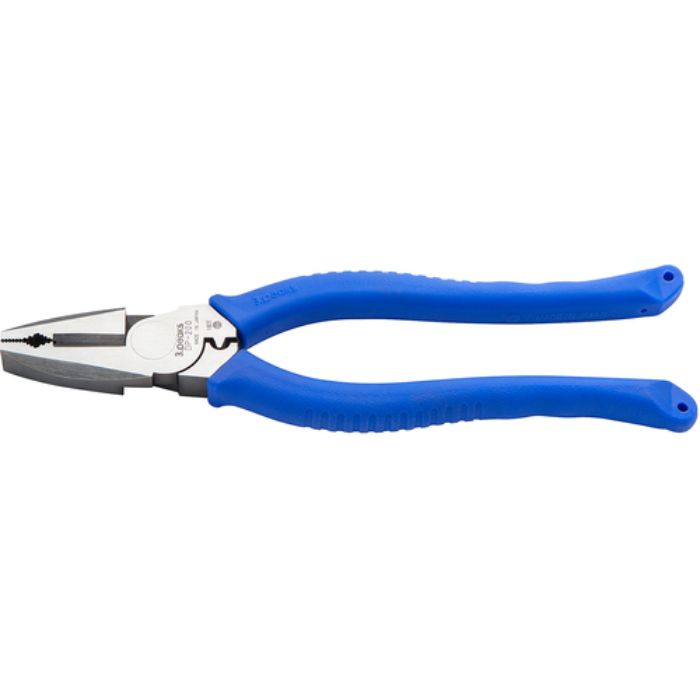 スリーピークス 電工パワーペンチ (圧着機能付き) 200mm(Tcode:8280205)