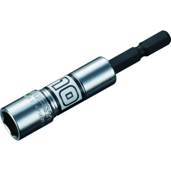 エビ 電ドルソケット“ストロック” ショートソケット 6角 対辺10mm(Tcode:1975935)