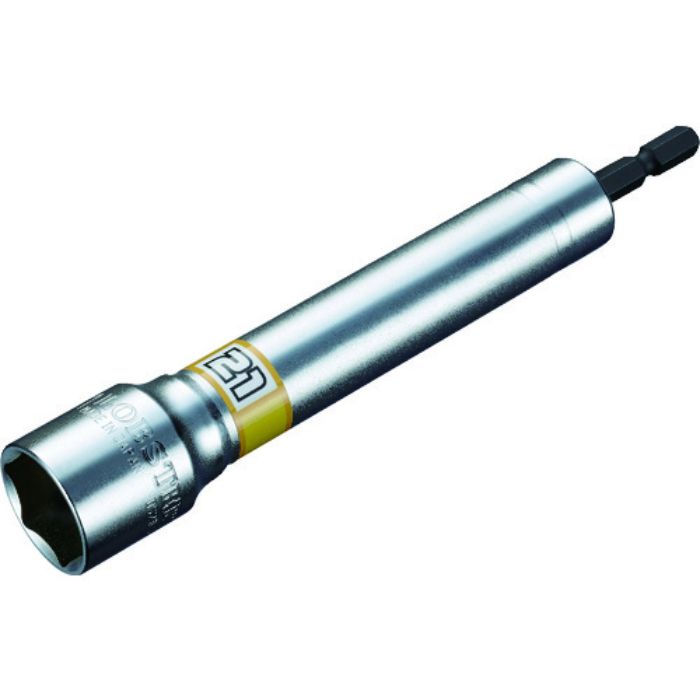 エビ 電ドルソケット“ストロック” ロングソケット 6角 対辺21mm(Tcode:1973204)