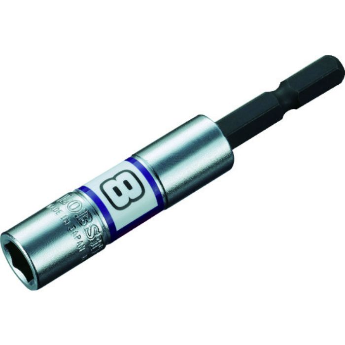 エビ 電ドルソケット“ストロック” ショートソケット 6角 対辺8mm(Tcode:1975942)