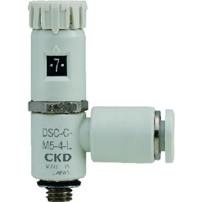 CKD ダイヤル付スピードコントローラ (コンパクトタイプ)(Tcode:1330498)