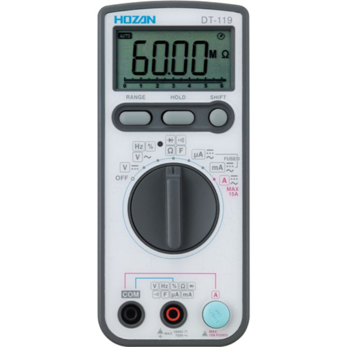 HOZAN デジタルマルチメータ(Tcode:8107681)