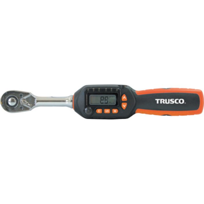 TRUSCO ラチェットデジタルトルクレンチ 差込角9.5mm 17〜85Nm(Tcode:2571476)