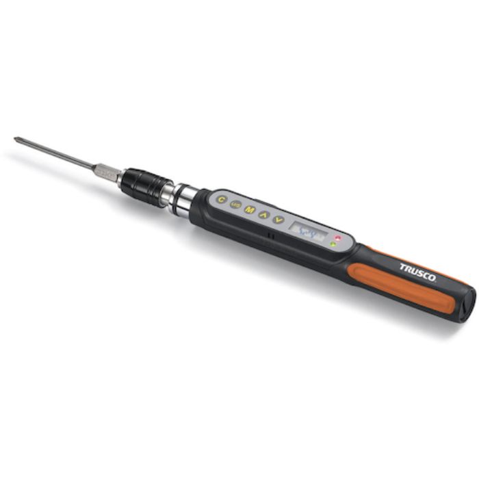 TRUSCO デジタルトルクドライバー 差込角6.35mm 10〜50cNm(Tcode:2571468)
