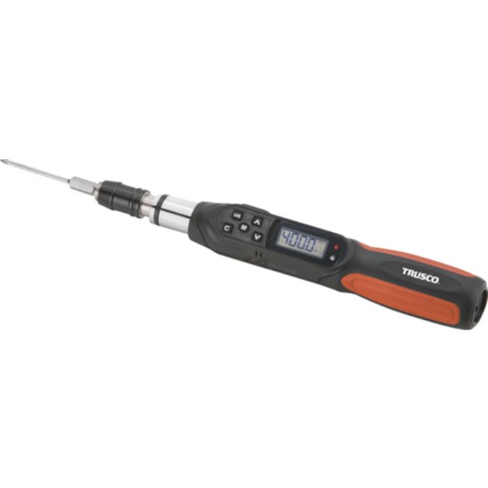 TRUSCO デジタルトルクドライバー 差込角6.35mm 80〜400cNm(Tcode:2571467)