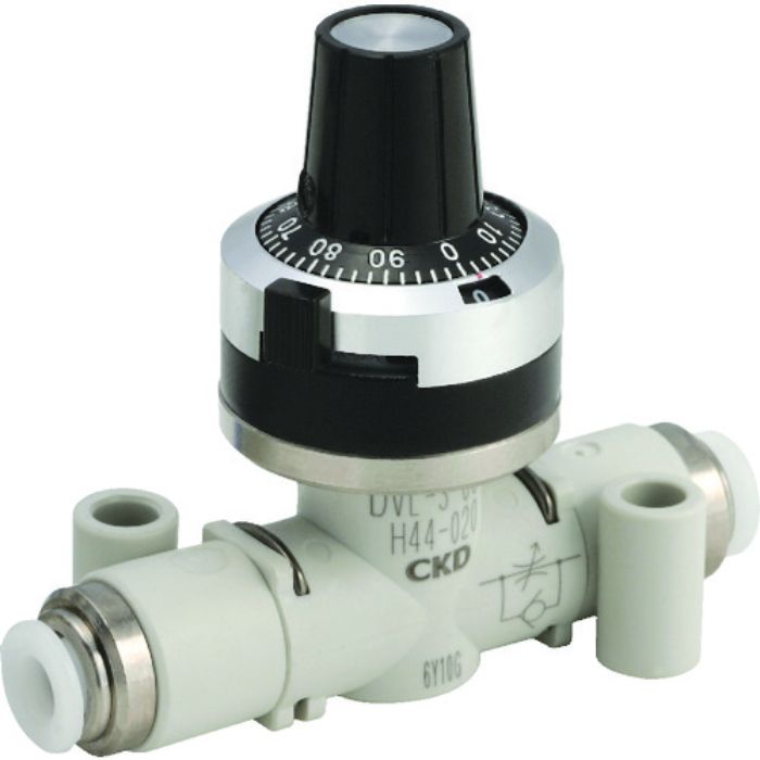 CKD ダイヤル付ニードルバルブ DVLシリーズ(Tcode:3324915)