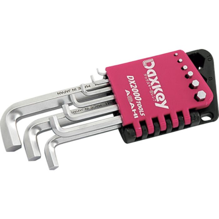 ASH ショートダックスキー六角棒レンチセット9本組(Tcode:8165148)