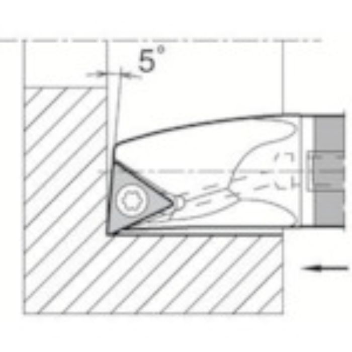 京セラ 内径・奥端面加工用超硬防振バー C/E-STLB(P)-A(N)
