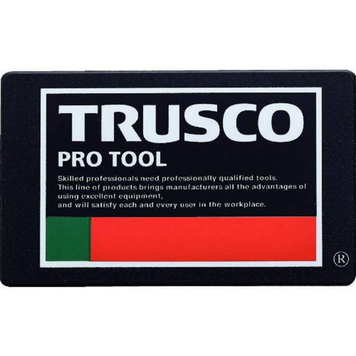 TRUSCO 超耐候性軟質エンブレム TRUSCO PRO TOOLロゴ 印刷タイプ(Tcode:2075889)