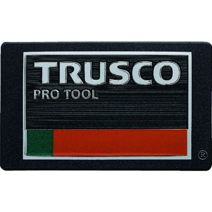TRUSCO 超耐候性軟質エンブレム TRUSCO PRO TOOLロゴ エンボス加工タイプ(Tcode:2075891)