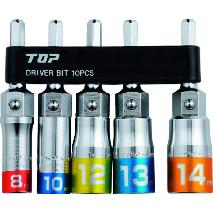 TOP 電動ドリル用マルチソケットセット(Tcode:1520221)