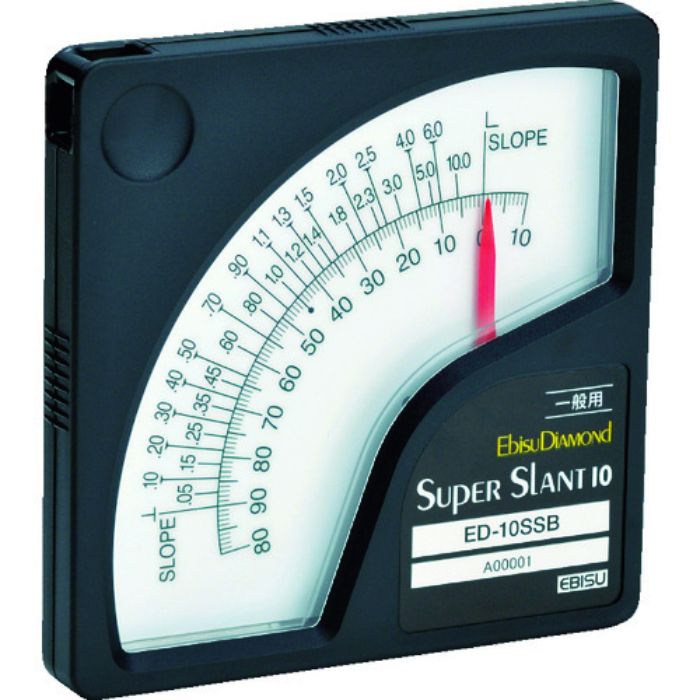 エビスダイヤモンド 勾配計 スーパースラント10 一般用 ED-10SSB ブラック(Tcode:4850378)