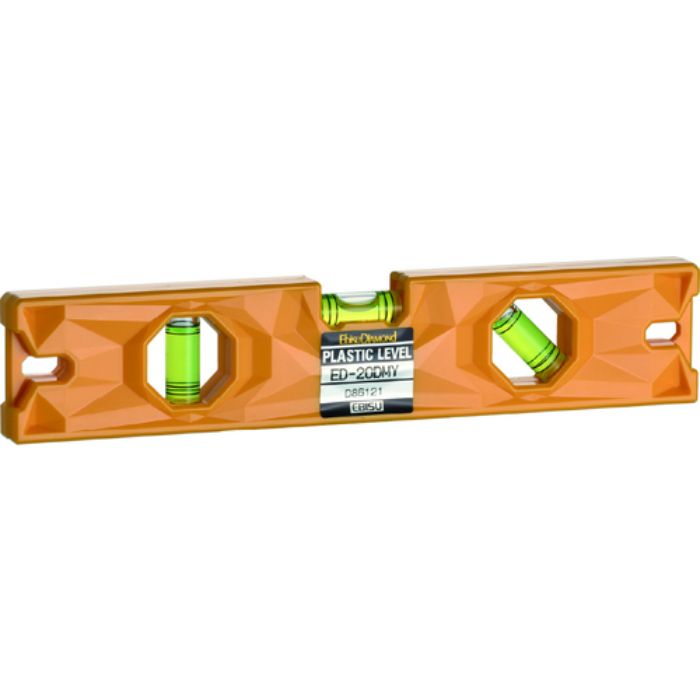 エビスダイヤモンド 勾配計 プラスチックレベル イエロー(Tcode:4104986)