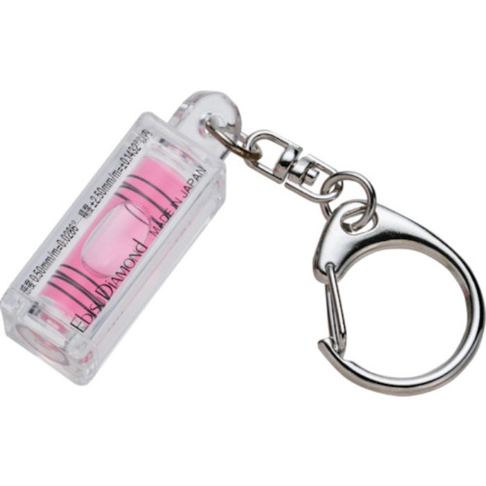 エビスダイヤモンド キーホルダーレベル ED-KEYR レッド(Tcode:4850645)