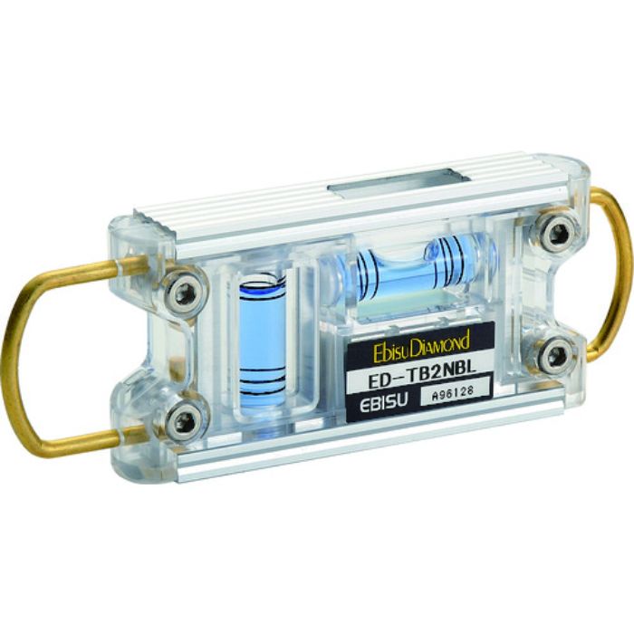 エビスダイヤモンド 水平器 トビレベル-2 シルバー/ブルー(Tcode:4105591)