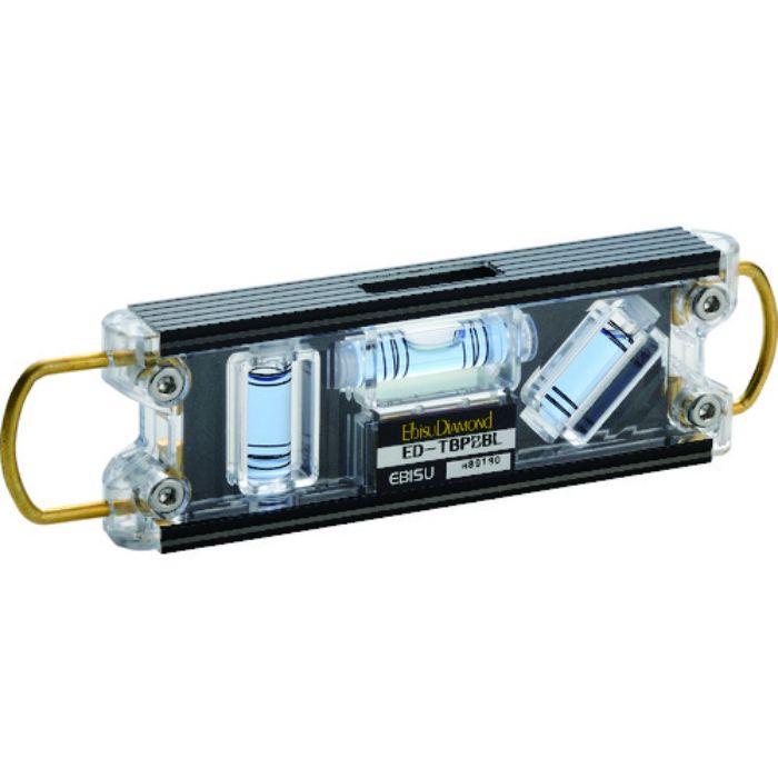 エビスダイヤモンド 水平器 トビレベル・プロ ブラック/ブルー(Tcode:4105681)