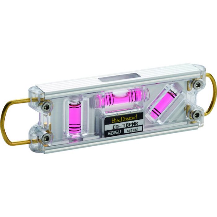 エビスダイヤモンド 水平器 トビレベル・プロ シルバー/レッド(Tcode:4105729)