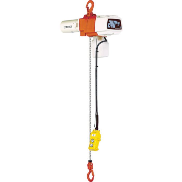 KITO 電気チェーンブロック キトーセレクト 2速形 単相200V 160kg×3m(Tcode:3751082)