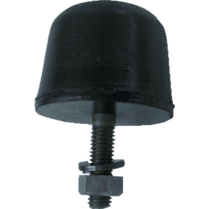 TRUSCO ゴムストッパー 外径90mm 高さ75mm ボルト径12(Tcode:2338301)