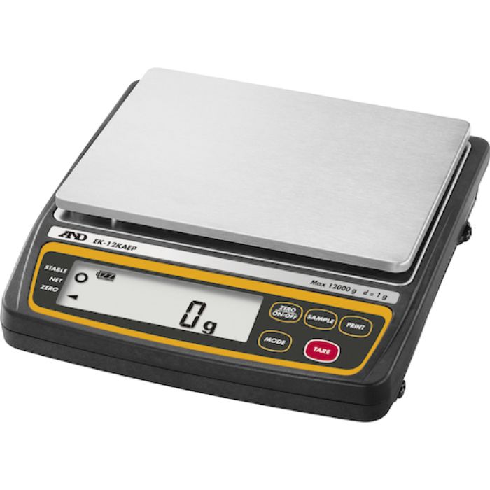 A&D 本質安全防爆構造パーソナル電子天びん EK-12KAEP ひょう量12000g×最小表示1g(Tcode:4424587)