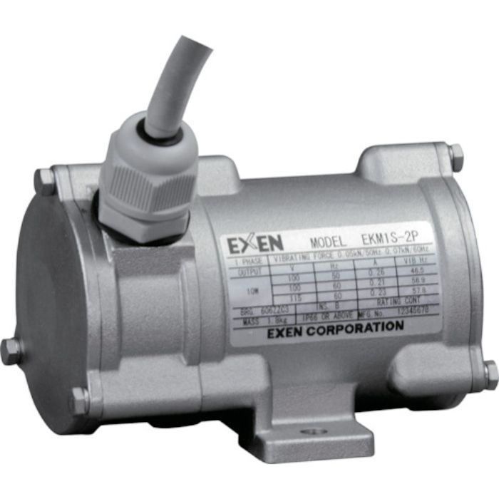 エクセン 超小型ステンレスボディー振動モータ(100V) EKM1S-2P(Tcode:4216491)