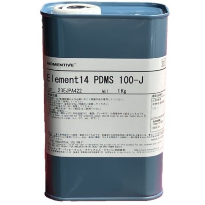 モメンティブ ジメチルシリコーンオイル ELEMENT14 PDMS 100-J 1kg(Tcode:4235649)