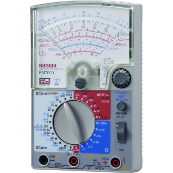 SANWA アナログマルチテスタ 高感度型(Tcode:8162961)