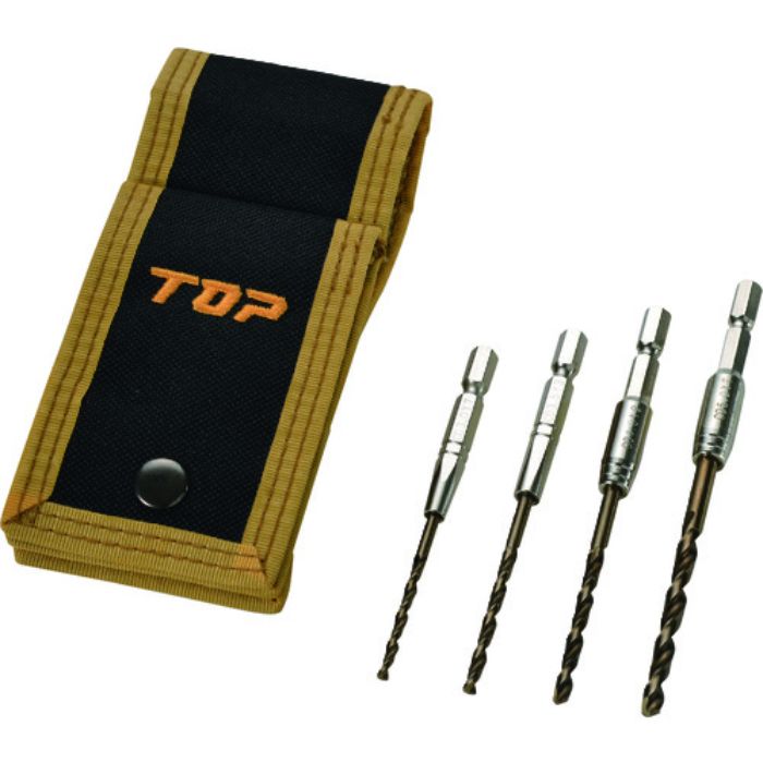 TOP コバルトドリル4本セット(Tcode:1025990)
