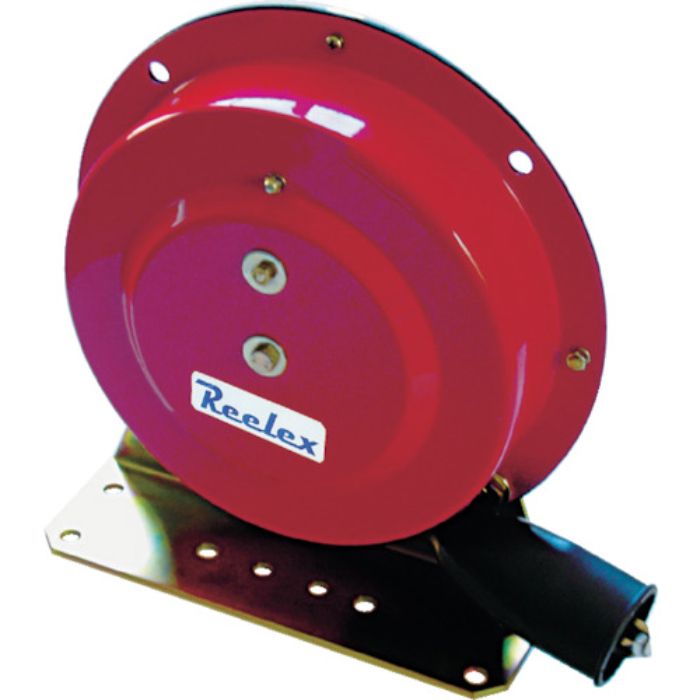 Reelex 自動巻アースリール据え置き取付タイプ50Aアースクリップ付(Tcode:4812158)