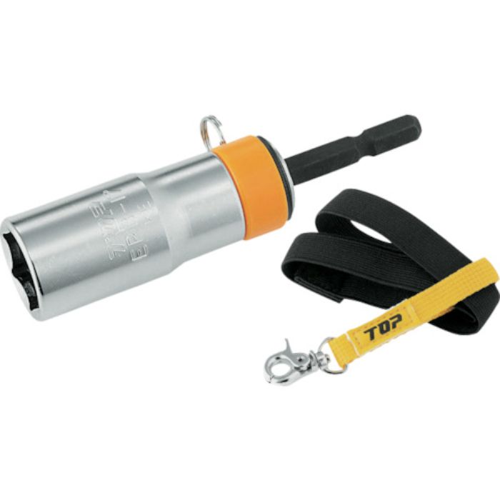 TOP 電動ドリル用落下防止ソケット(ストラップ付) ハイキャッチ 21mm(Tcode:3802493)
