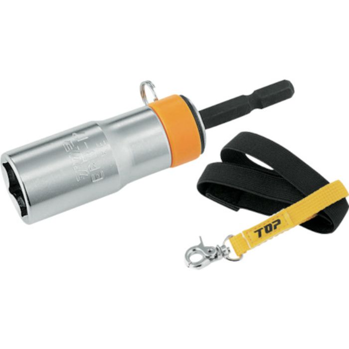 TOP 電動ドリル用落下防止ソケット(ストラップ付) ハイキャッチ 24mm(Tcode:3802515)