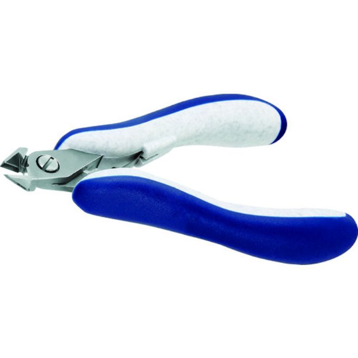 idealtek ESD精密ニッパ タングステン先細形 大 フラッシュ刃 118mm(Tcode:2069594)